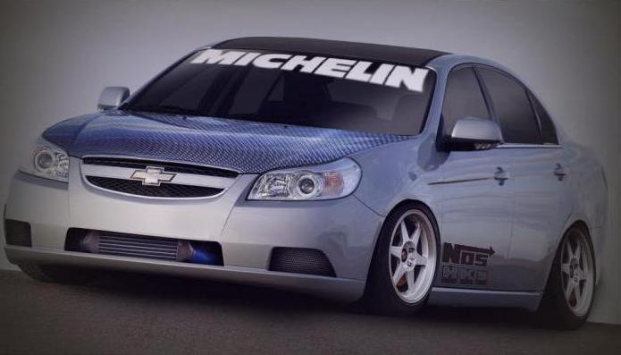 atrapa chłodnicy chevrolet эпика tuning