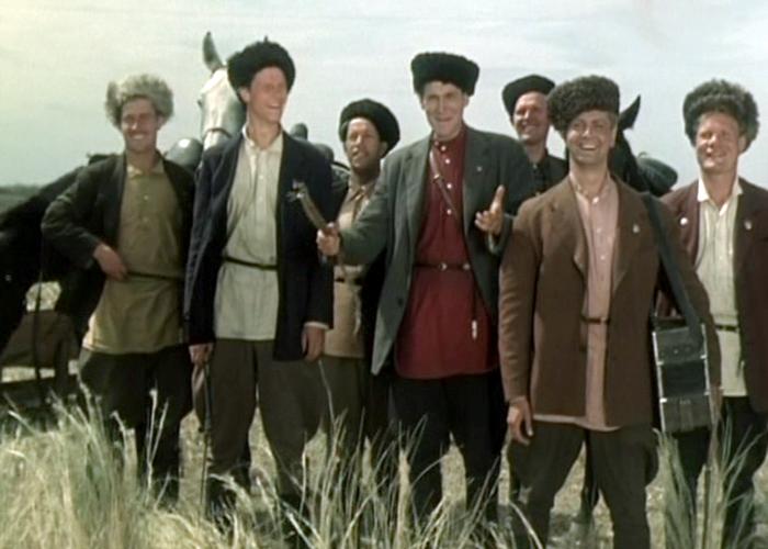 las películas soviéticas cosacos de kuban