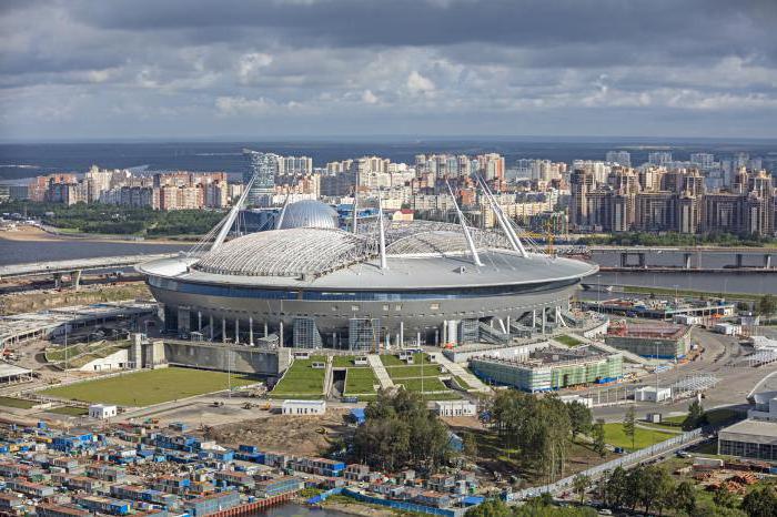 the arena of St. Petersburg