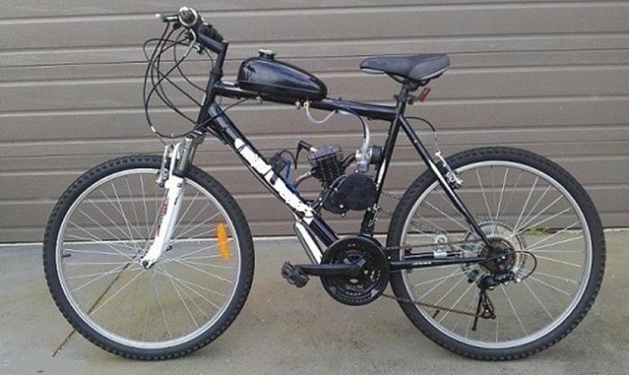 como fazer a bicicleta ciclomotor