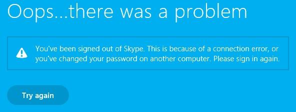 Skype startet nicht auf dem Android