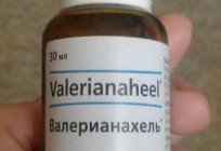 «Валерианахель»: інструкція по застосуванню. Відгуки про гомеопатичний засіб