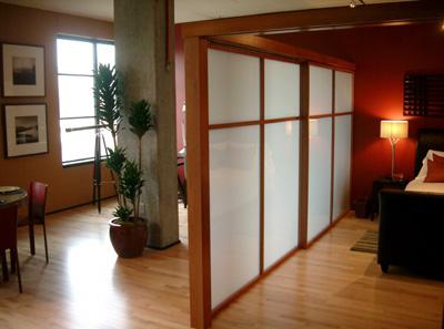 sliding glass partitions