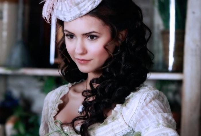 hairstyle Katherine pierce at the masquerade