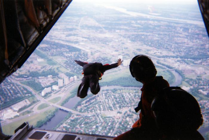 Fallschirmspringen in Jekaterinburg