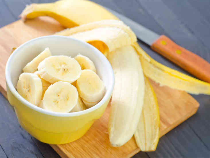 колькі калорый у адным банане