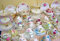 Jogo de chá de porcelana: a história, os tipos, as regras de cuidados