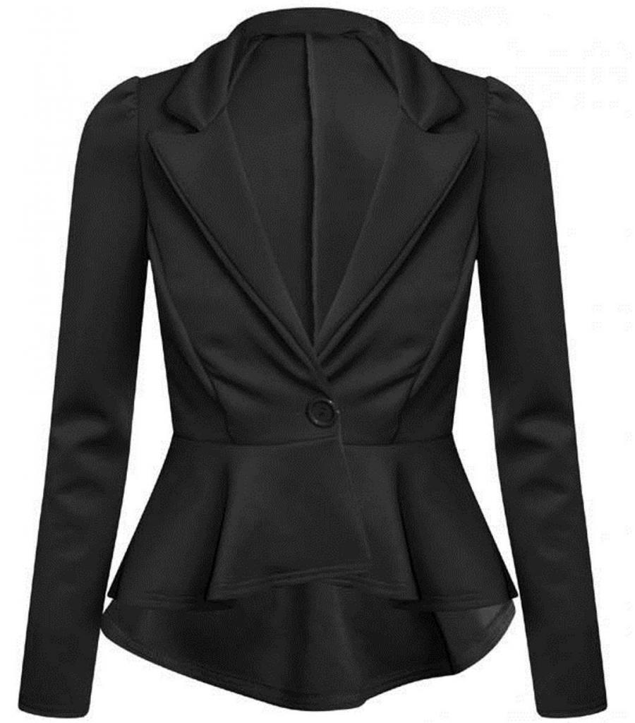 Black jacket perfect for layering
