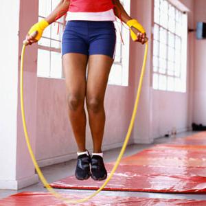 what develops muscle jump rope