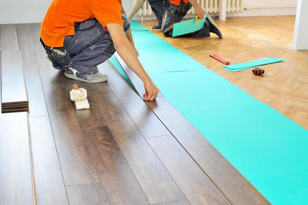 Underlay for a floating floor