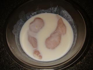 la pechuga de pollo en la leche sin cocción paso a paso la foto de la receta de