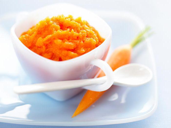 Пюре морквяне