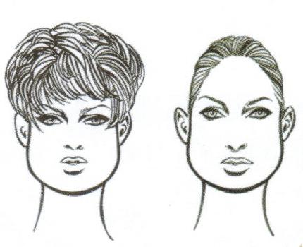 كيفية اختيار تصفيفة الشعر على شكل الوجه
