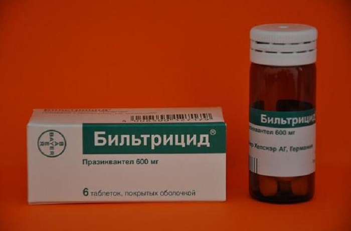 Anthelmintic drug "Biltricid"