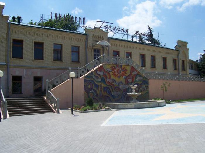 Sanatorio "Caliente la clave", el territorio de krasnodar