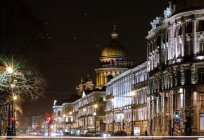 深夜バスSPbする機会になると景色をお楽しみくださいサンクトペテルブルグの夜