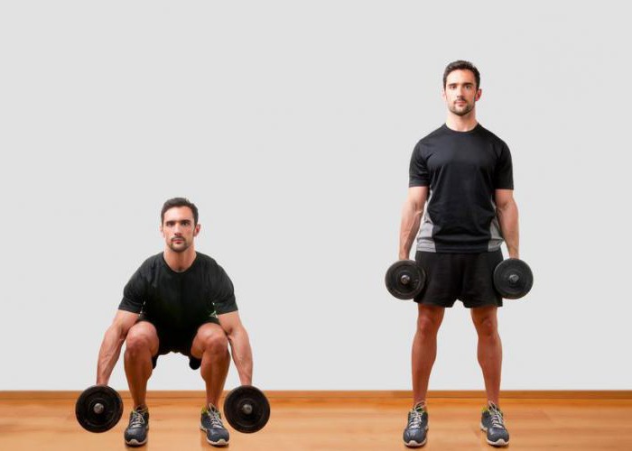 exercises for legs at home with dumbbells