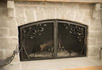 What are the doors for the fireplace? How to make a door for the fireplace with his hands