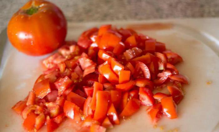 салат ысталған тауық рецепт с помидорами