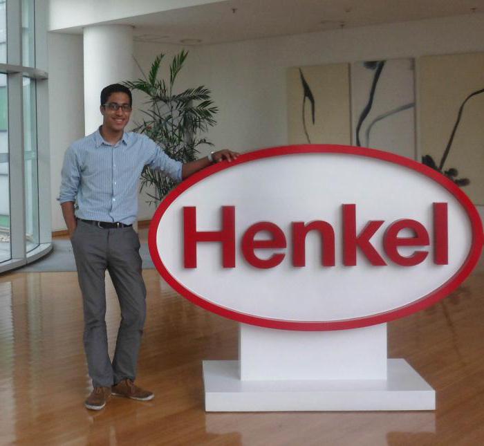 the products of the company Henkel