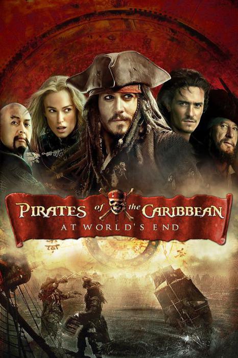 пірати карибського моря хронологія фільмів