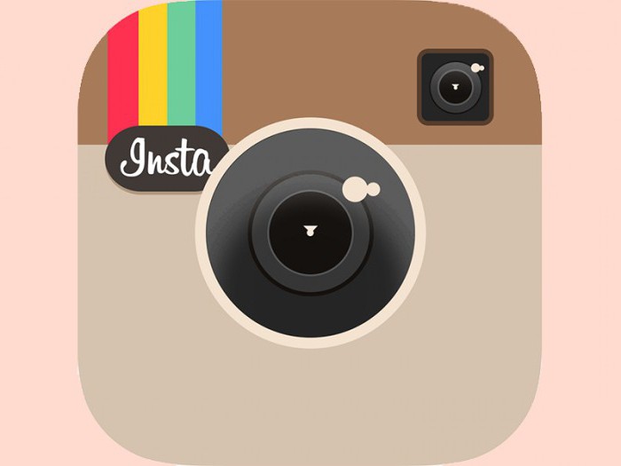 instagram check-in at computer