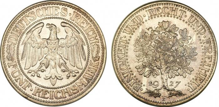 монеталар германия мерейтойлық