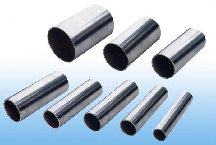 assortment of seamless steel tubes