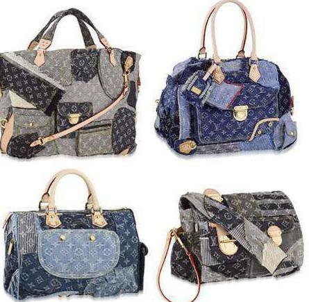 Photo of women's branded handbags