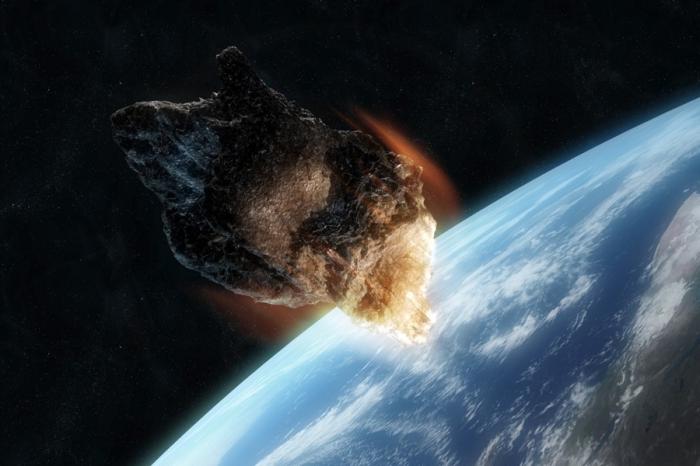 the Fall of an asteroid
