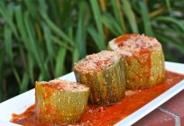 El calabacín en salsa de tomate: recetas de cocina