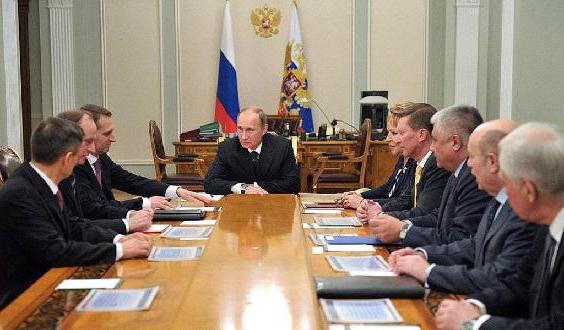 gerenciamento de política interna, a administração do presidente da federação russa estrutura