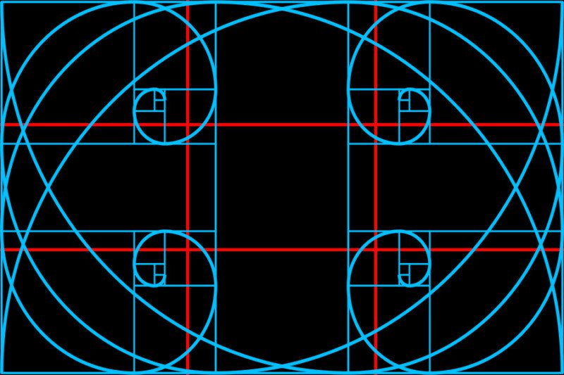 composition symmetrical shapes
