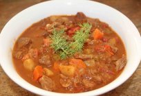How to cook a stew of meat of different varieties