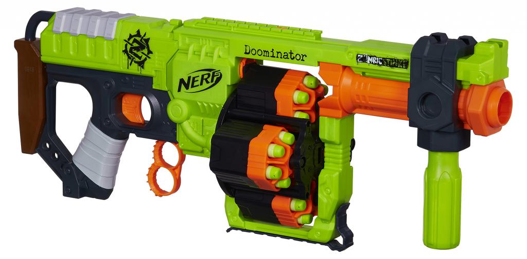 pistola nerf zombie strike