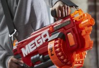 Blasters Nerf: visão geral e descrição de modelos