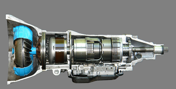 principle of operation of the hydraulic system of the automatic transmission