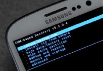 Fabrika ayarları, Samsung Galaxy S3: yollar ve ipuçları uzmanı