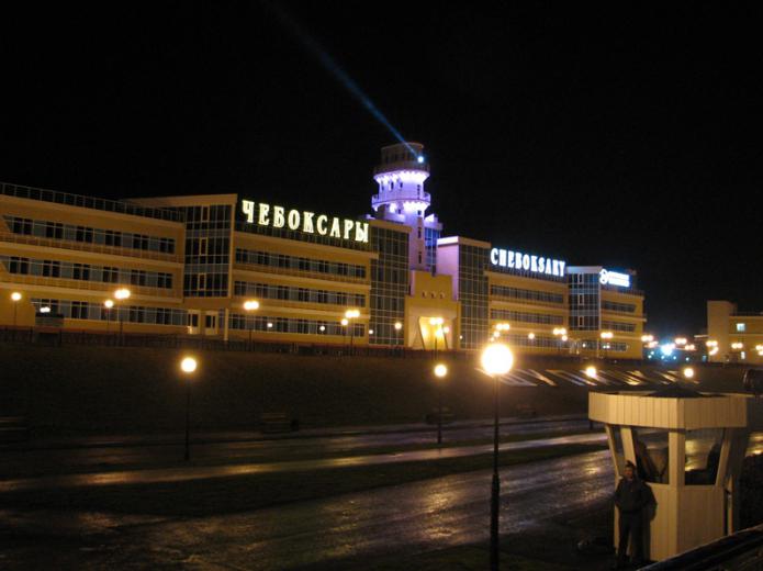 Tscheboksary Binnenhafen