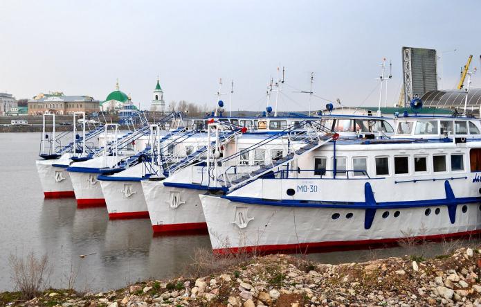 cargo river port Cheboksary