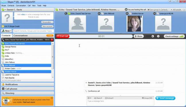 कैसे बनाने के लिए एक सम्मेलन में ipad पर Skype