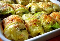 Dishes stuffed with chicken: recipes