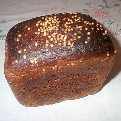 composition Borodinsky bread