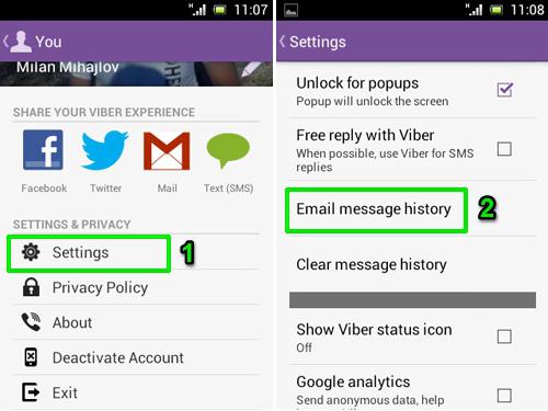 how to use viber on tablet