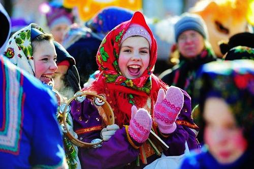 in Russia on Shrovetide