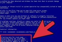 蓝色的屏幕上的死亡：怎么办？ Windows7。 错误代码。 计算机技巧