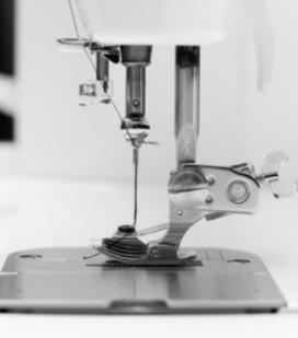 la máquina de coser de gaviota