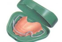 Ортодонтикалық пластинка - тәсілі түзетуге қате жағы