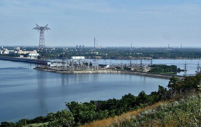 the Saratov hydroelectric power station photo