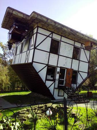 upside down house in Kaliningrad